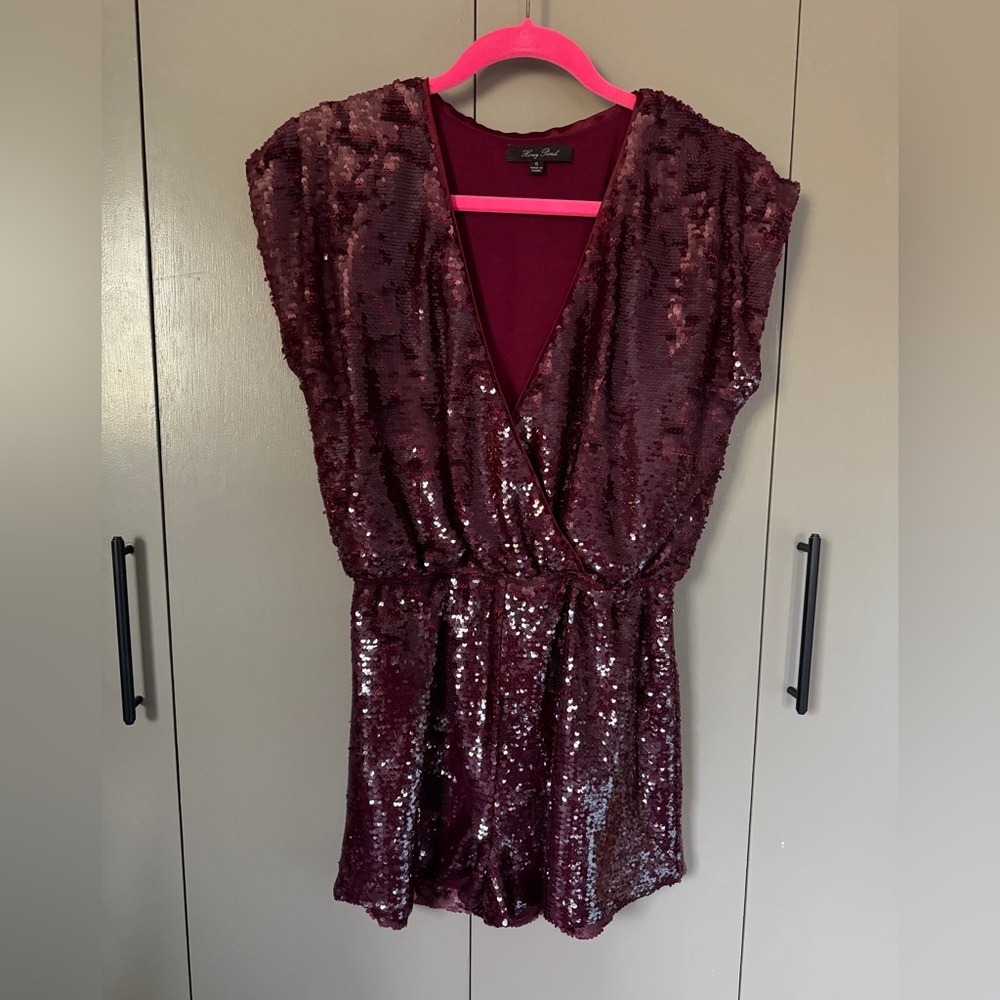 Fully Sequined Romper